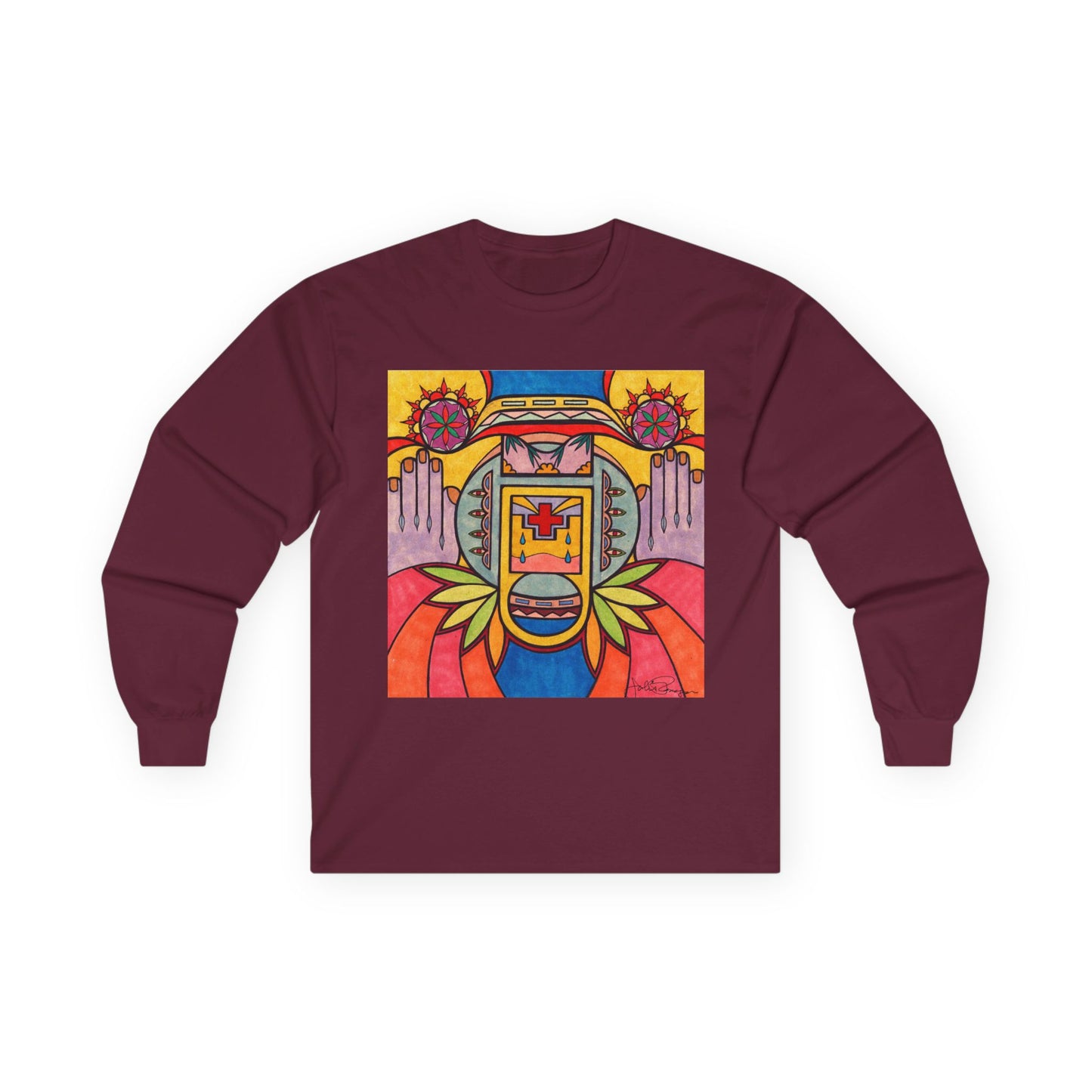 Premium Long Sleeve T-Shirt Wearable Art | Hands