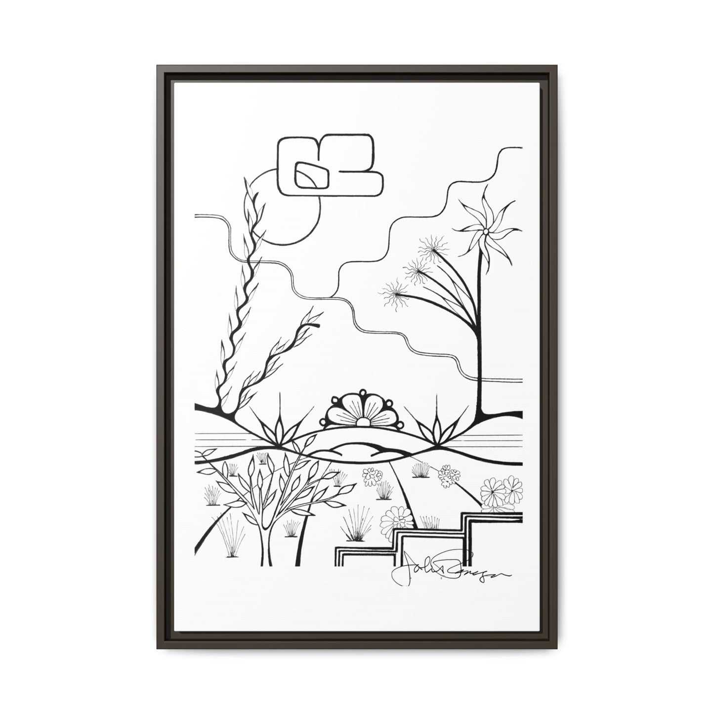 The World is Round - Archival Gallery Matte Canvas
