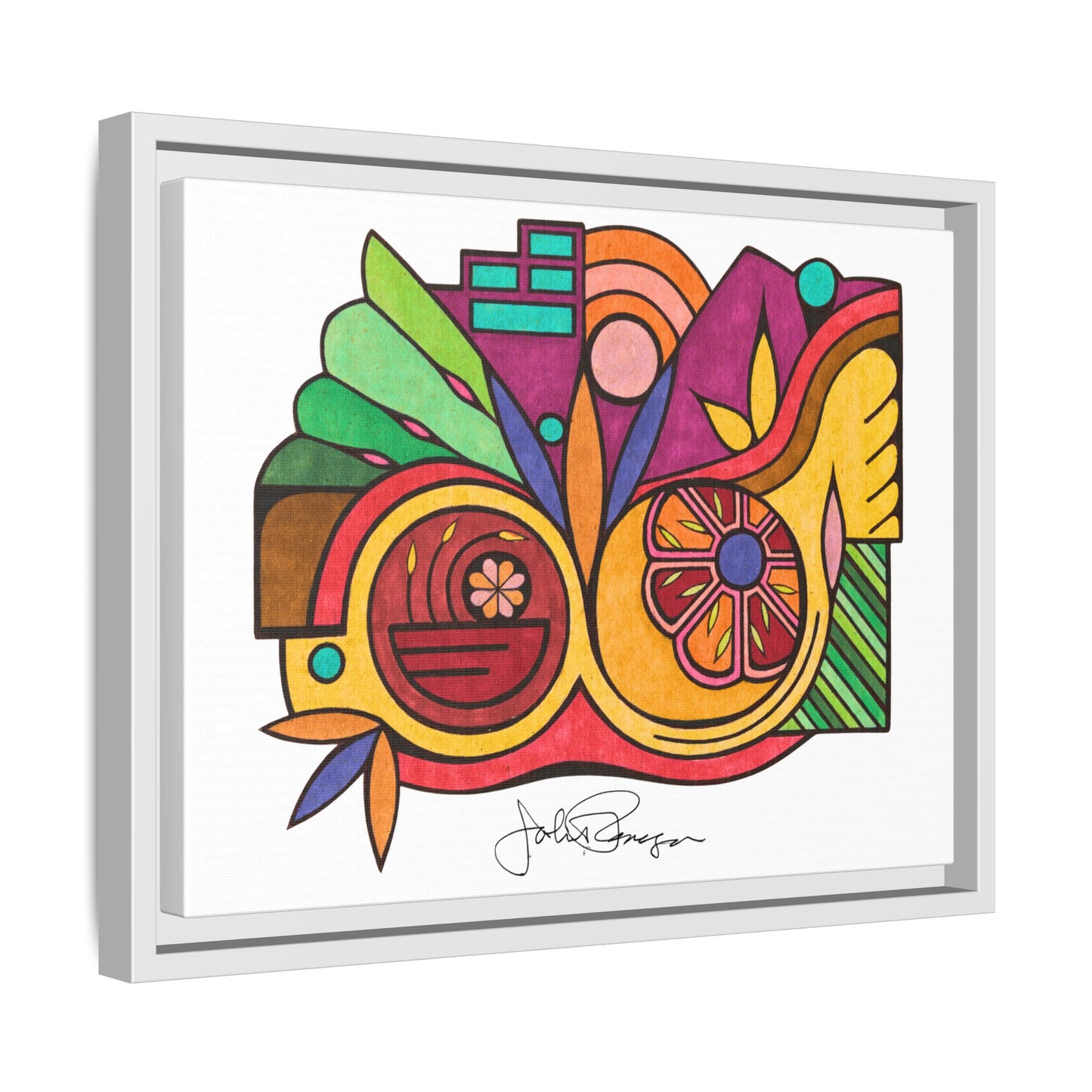 Leaving the Picture - Archival Gallery Matte Canvas