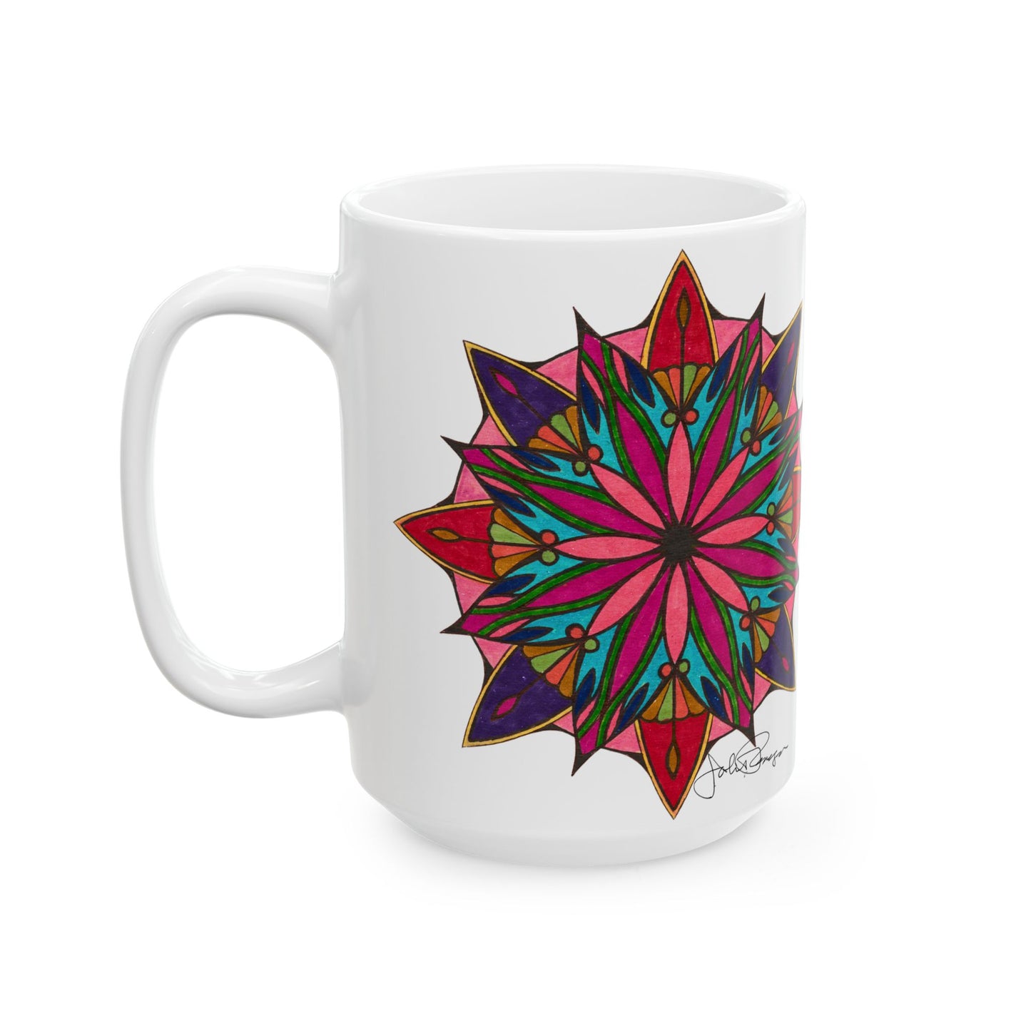 Moving - Wrap-Around Ceramic Art Mug (11oz & 15oz)
