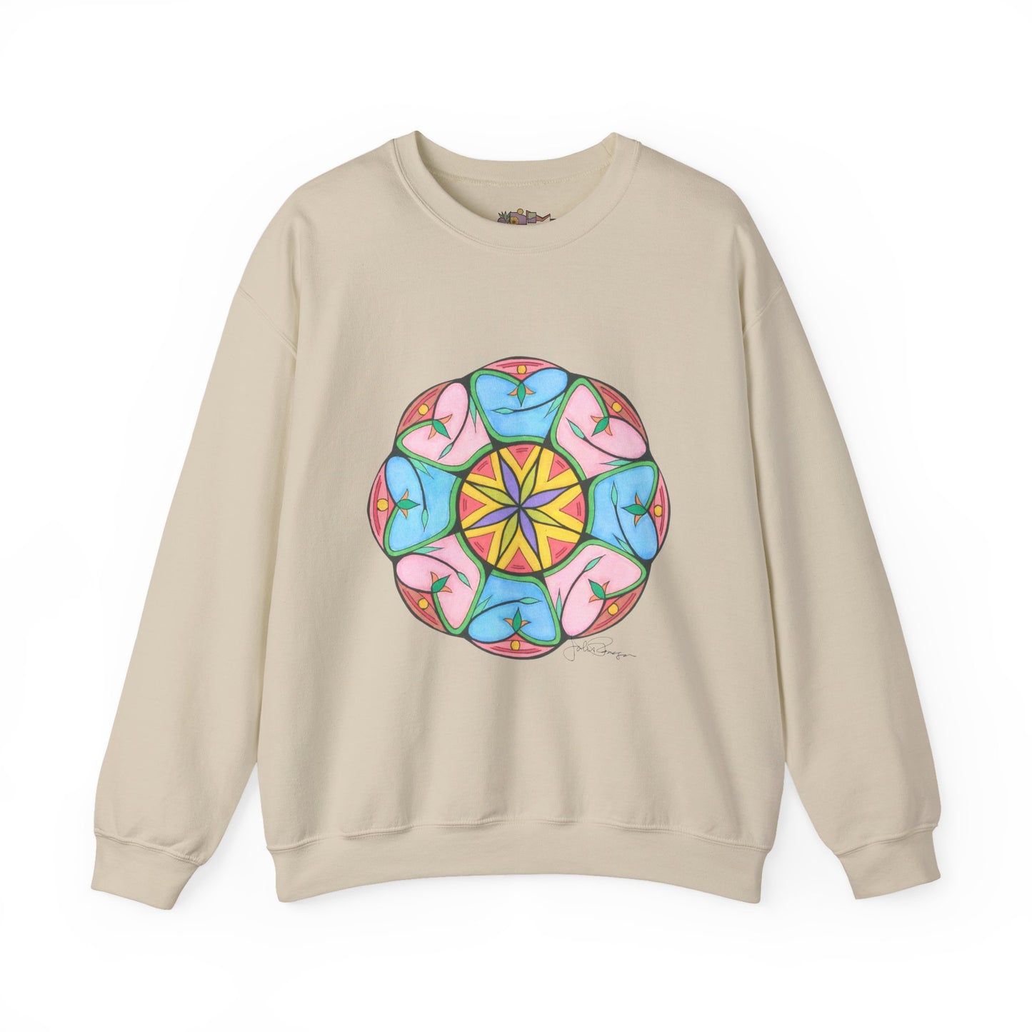 Heaven's Gate Mandala - Pullover Sweatshirt Premium Wearable Art