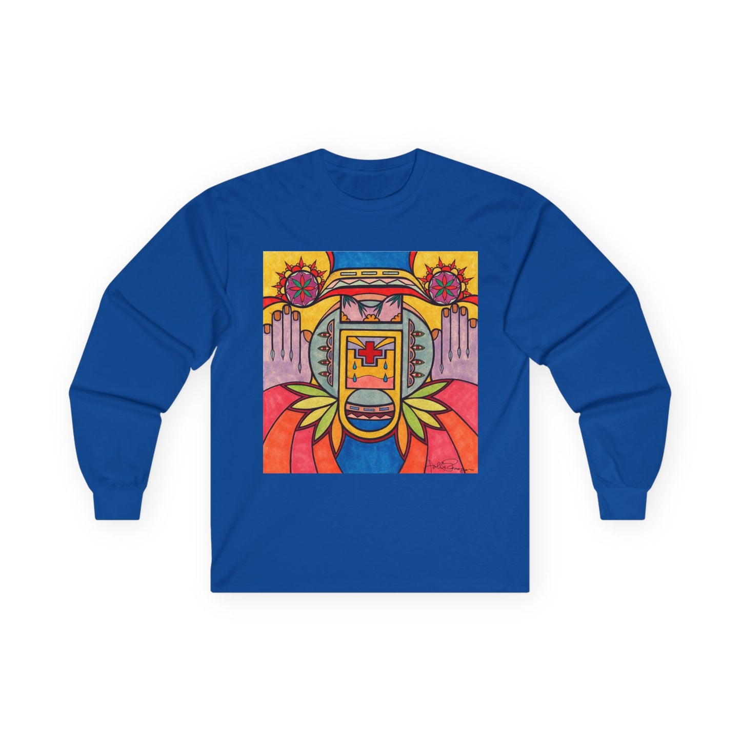Premium Long Sleeve T-Shirt Wearable Art | Hands