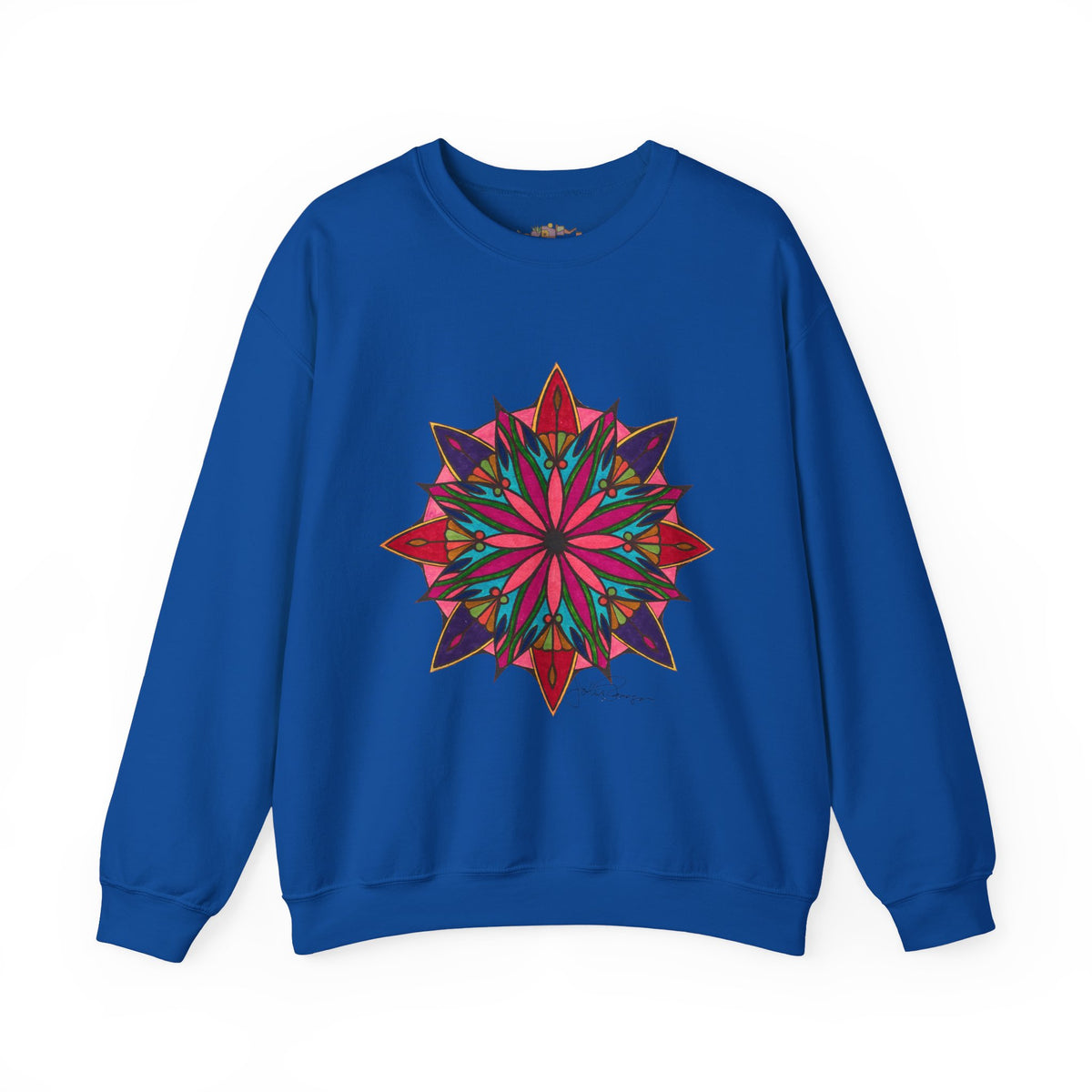 Premium Pullover Sweatshirt Wearable Art | Moving Mandala