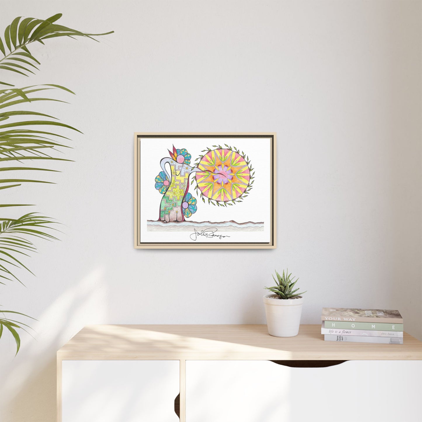 PowWow Drum - Archival Gallery Matte Canvas