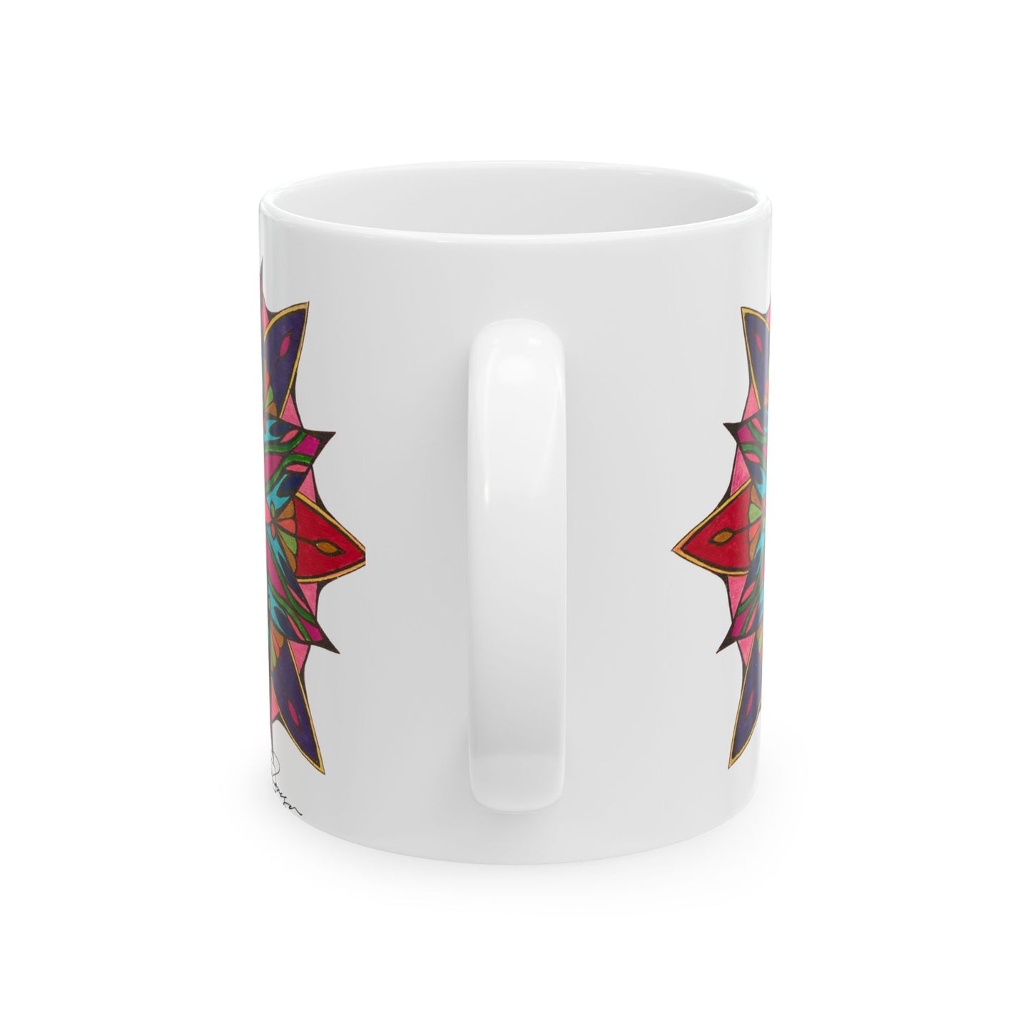 Moving - Wrap-Around Ceramic Art Mug (11oz & 15oz)