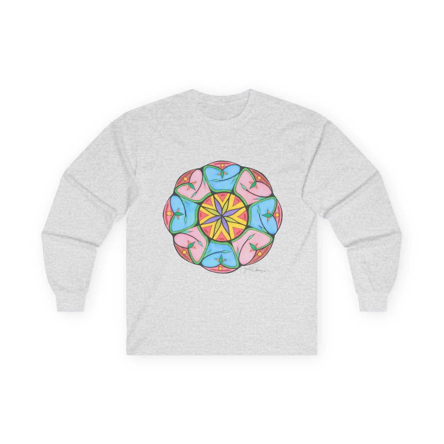 Heaven's Gate Mandala - Long Sleeve Premium Wearable Art