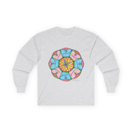 Premium Long Sleeve T-Shirt Wearable Art | Heaven's Gate Mandala