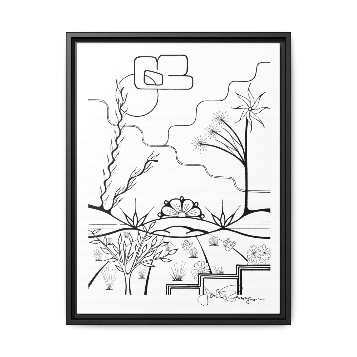 The World is Round - Archival Gallery Matte Canvas