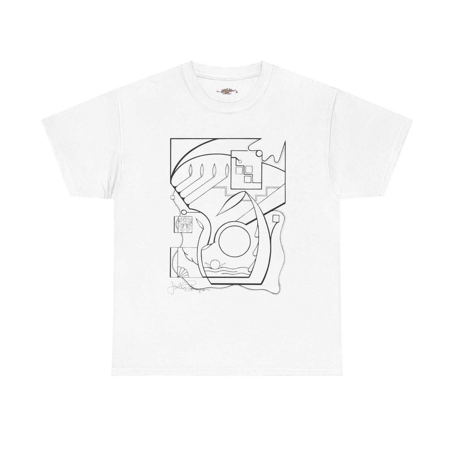Premium Short Sleeve T-Shirt Wearable Art | From the Heart