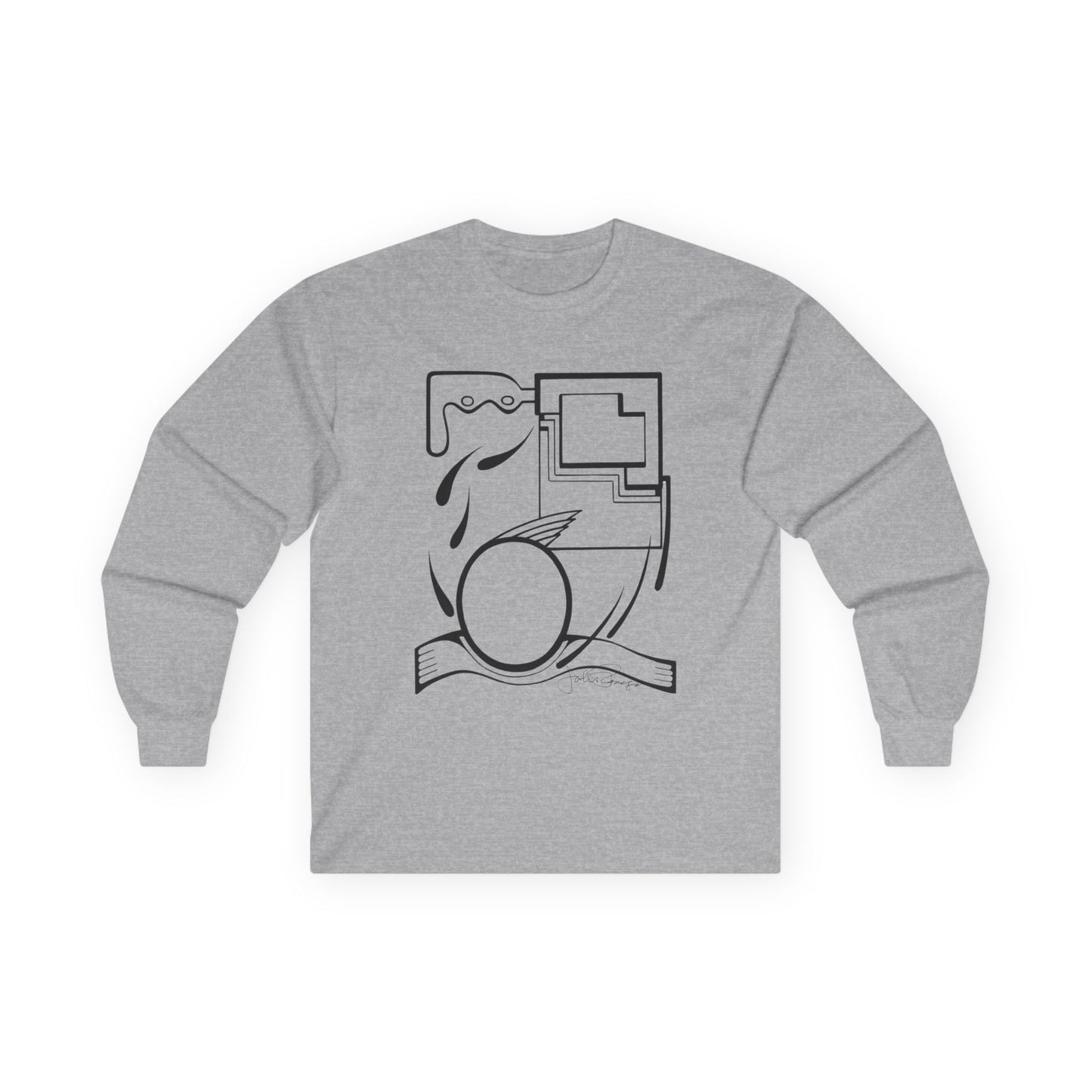 Fleeing the Storm - Long Sleeve Wearable Art
