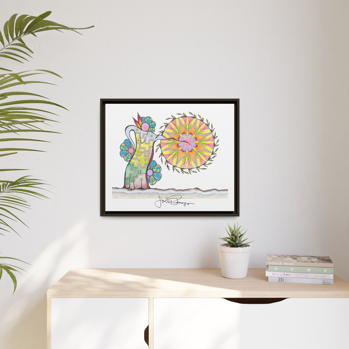 PowWow Drum - Archival Gallery Matte Canvas