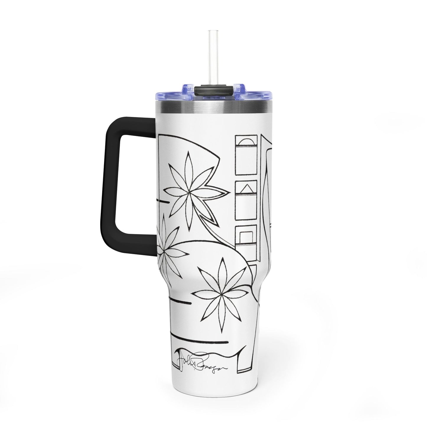 Exposed - Wrap-Around Art Tumbler (40 oz)