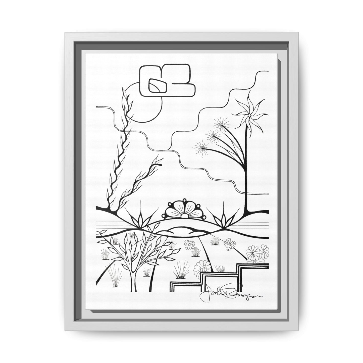 The World is Round - Archival Gallery Matte Canvas