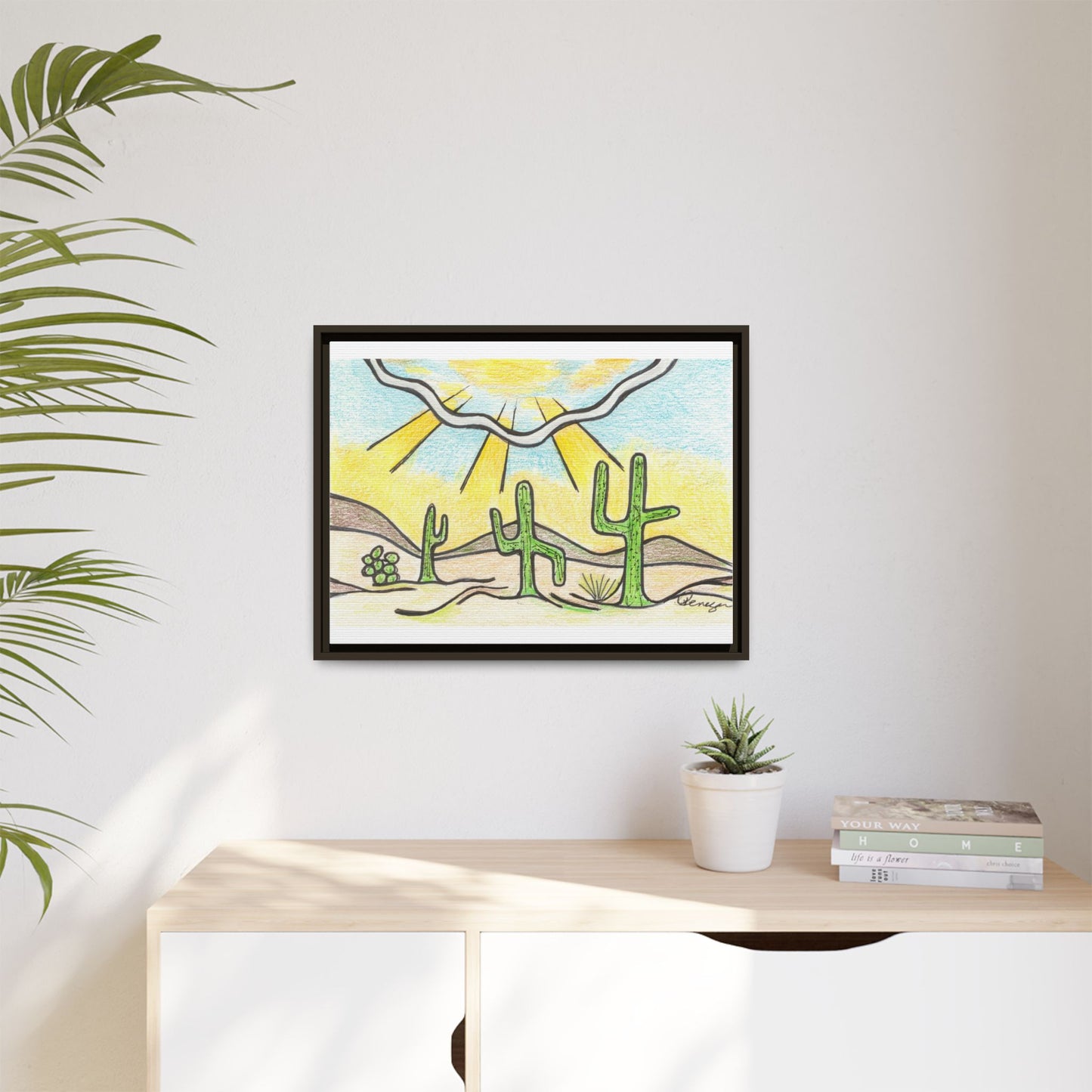 Saguaro - Archival Gallery Matte Canvas