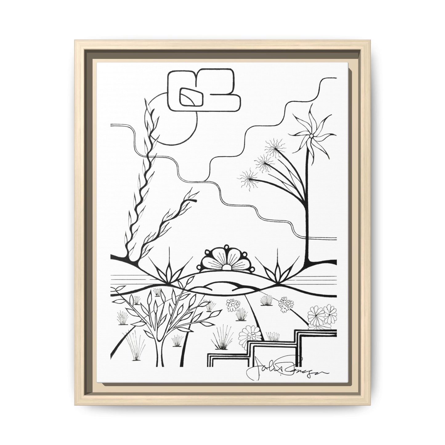The World is Round - Archival Gallery Matte Canvas