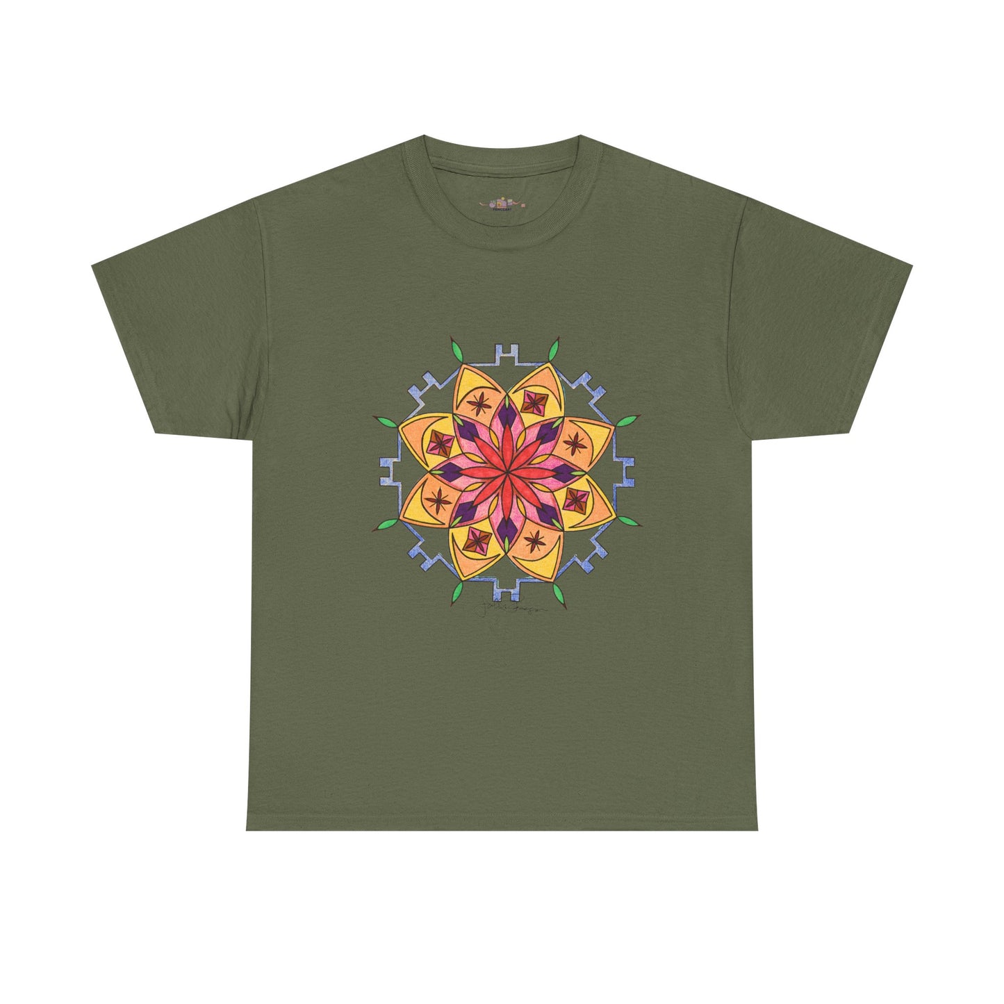 Snow Mandala - Short Sleeve Premium Wearable Art