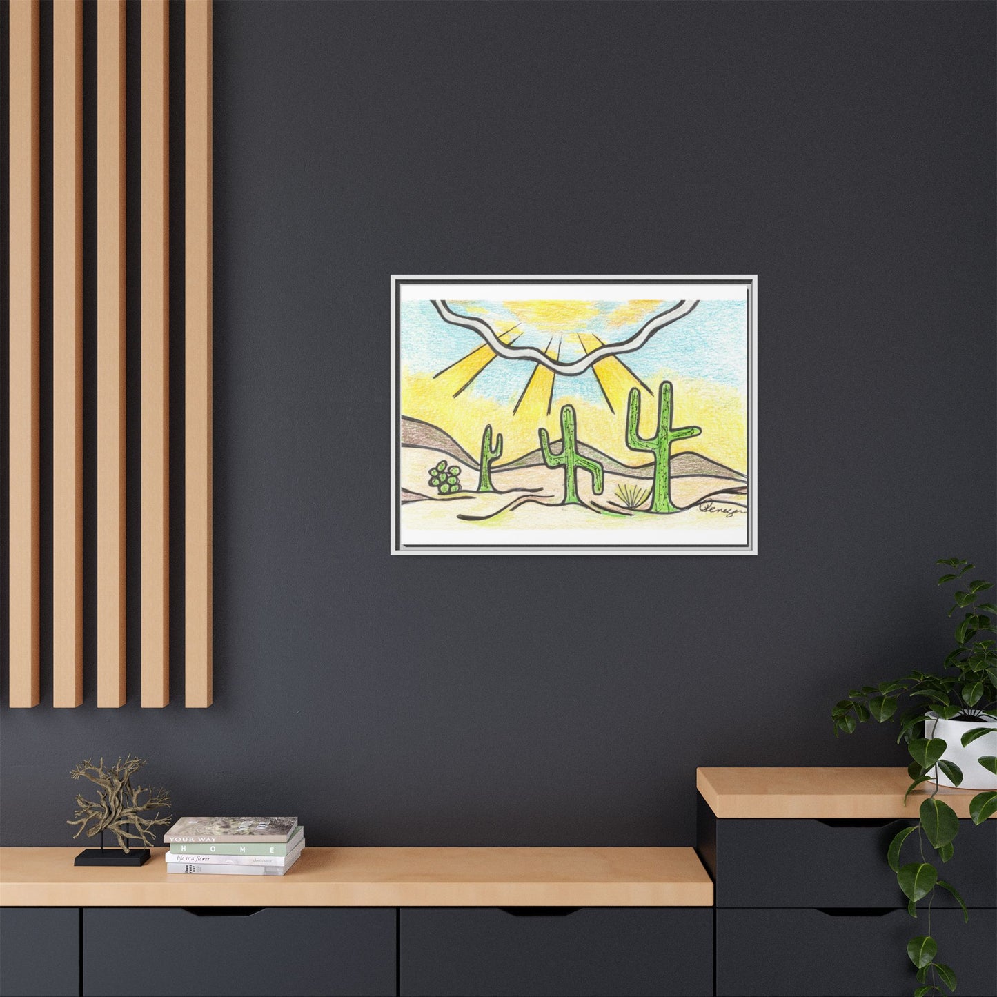 Saguaro - Archival Gallery Matte Canvas