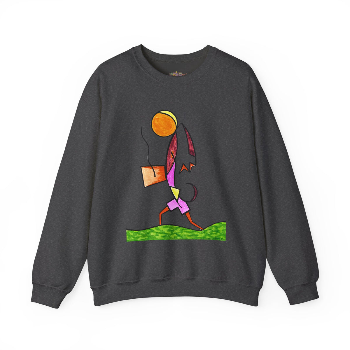 Premium Pullover Sweatshirt Wearable Art | Walk Proud