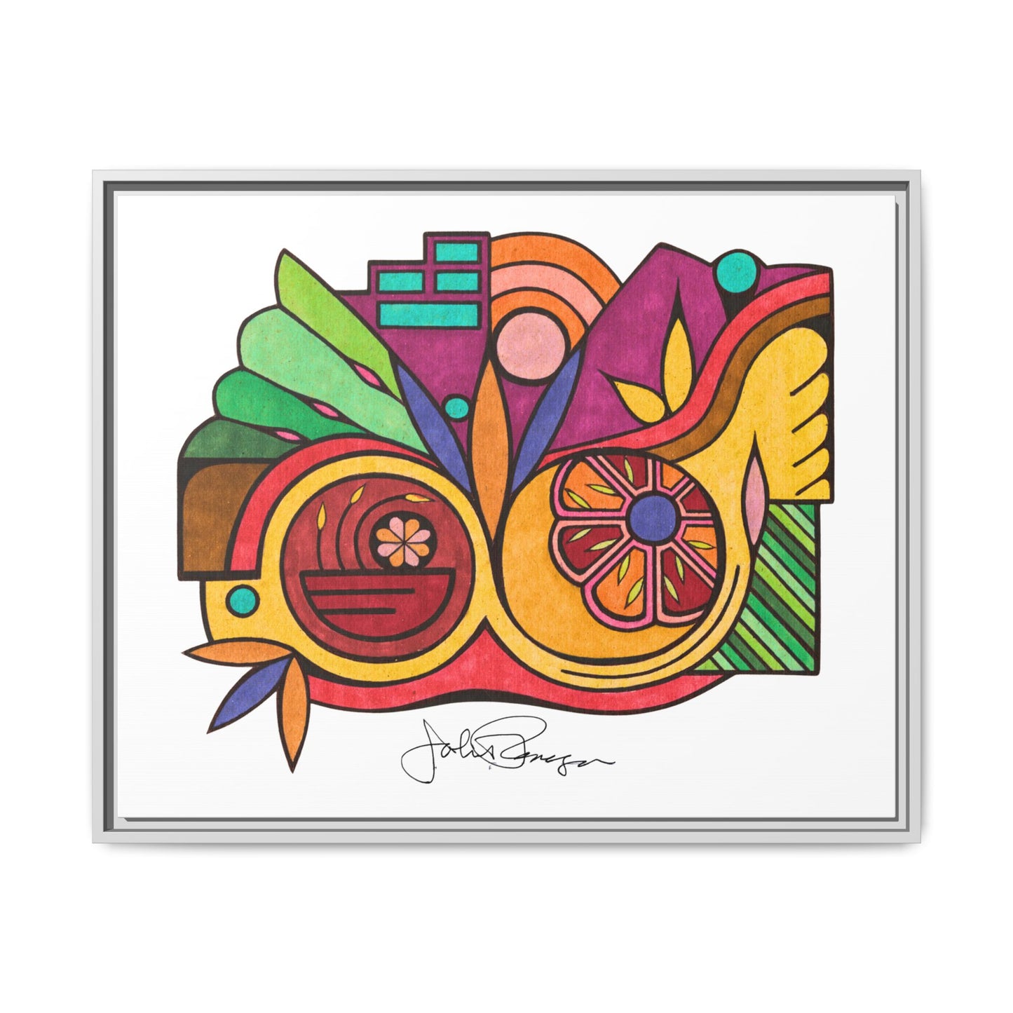 Leaving the Picture - Archival Gallery Matte Canvas