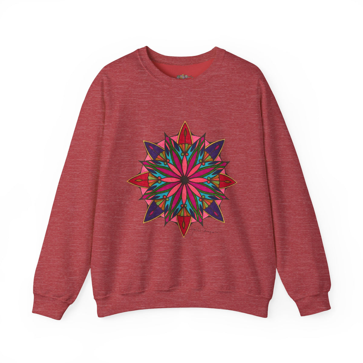 Premium Pullover Sweatshirt Wearable Art | Moving Mandala
