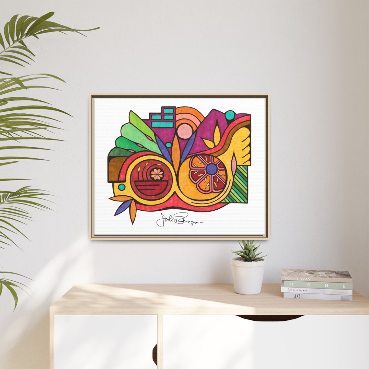 Leaving the Picture - Archival Gallery Matte Canvas