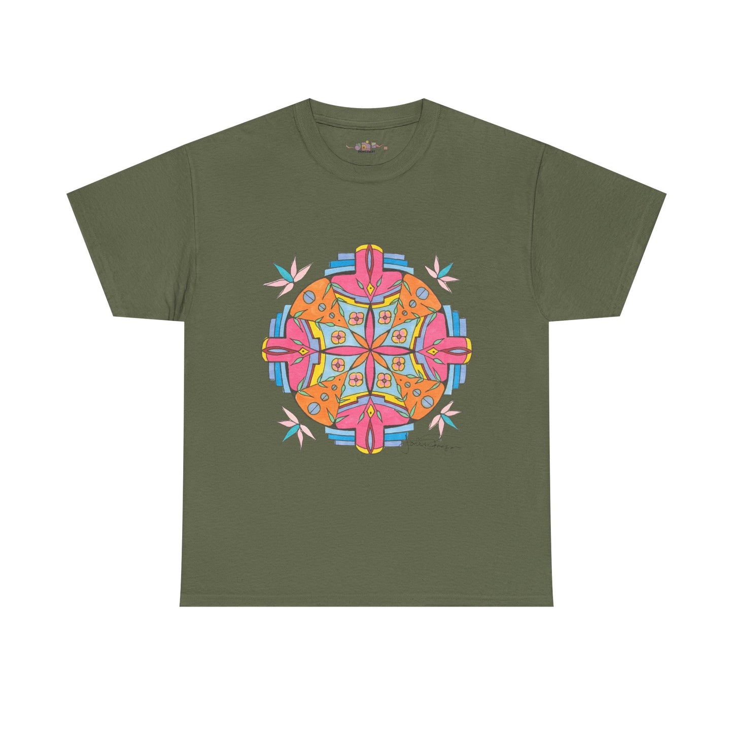 Breaking Out Mandala - Short Sleeve Premium Wearable Art