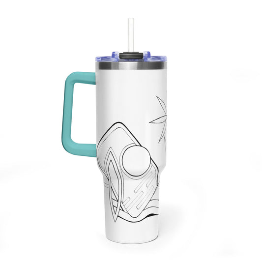 Premium Insulated Art Tumbler (40 oz) | Riding the Turtle