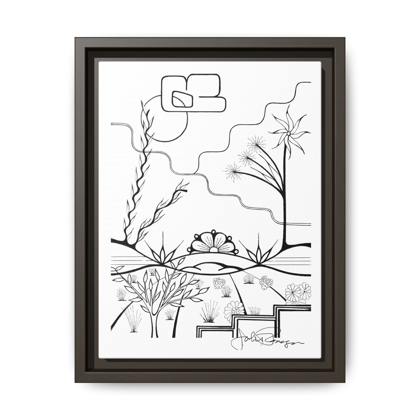 The World is Round - Archival Gallery Matte Canvas