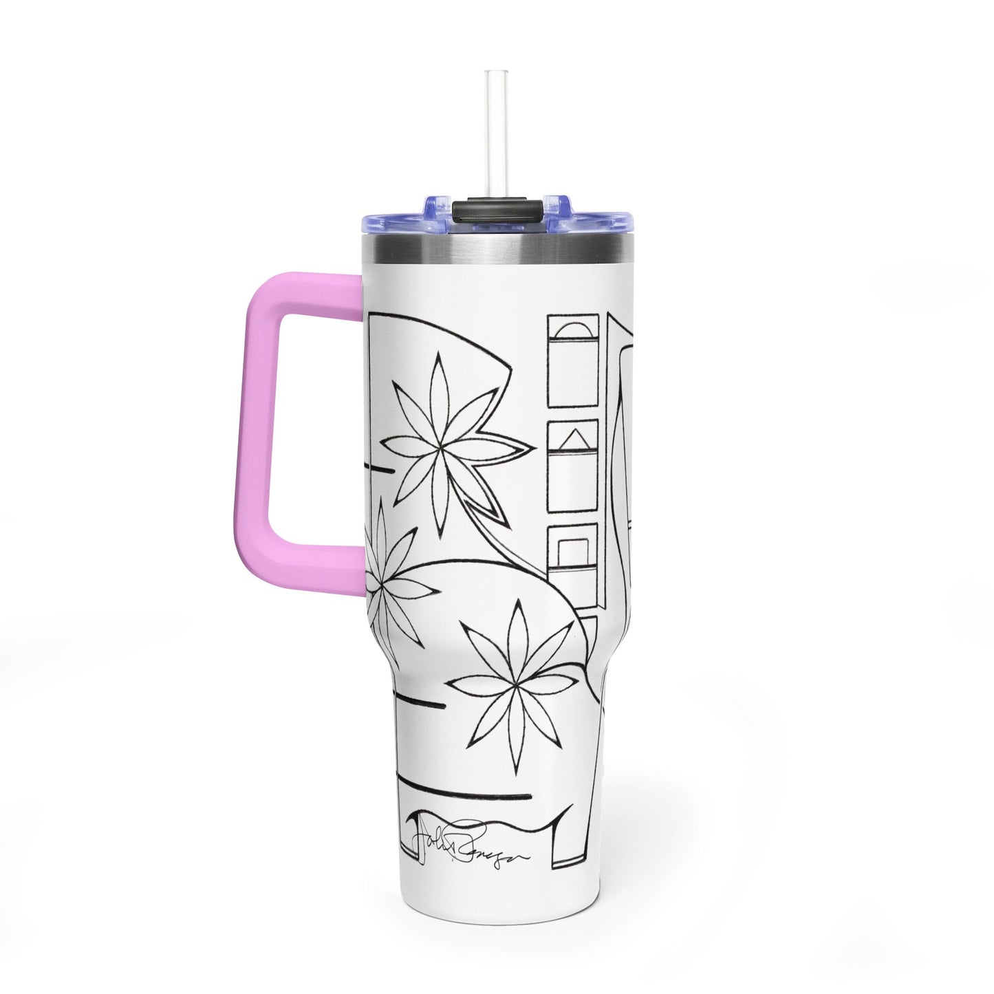 Exposed - Wrap-Around Art Tumbler (40 oz)