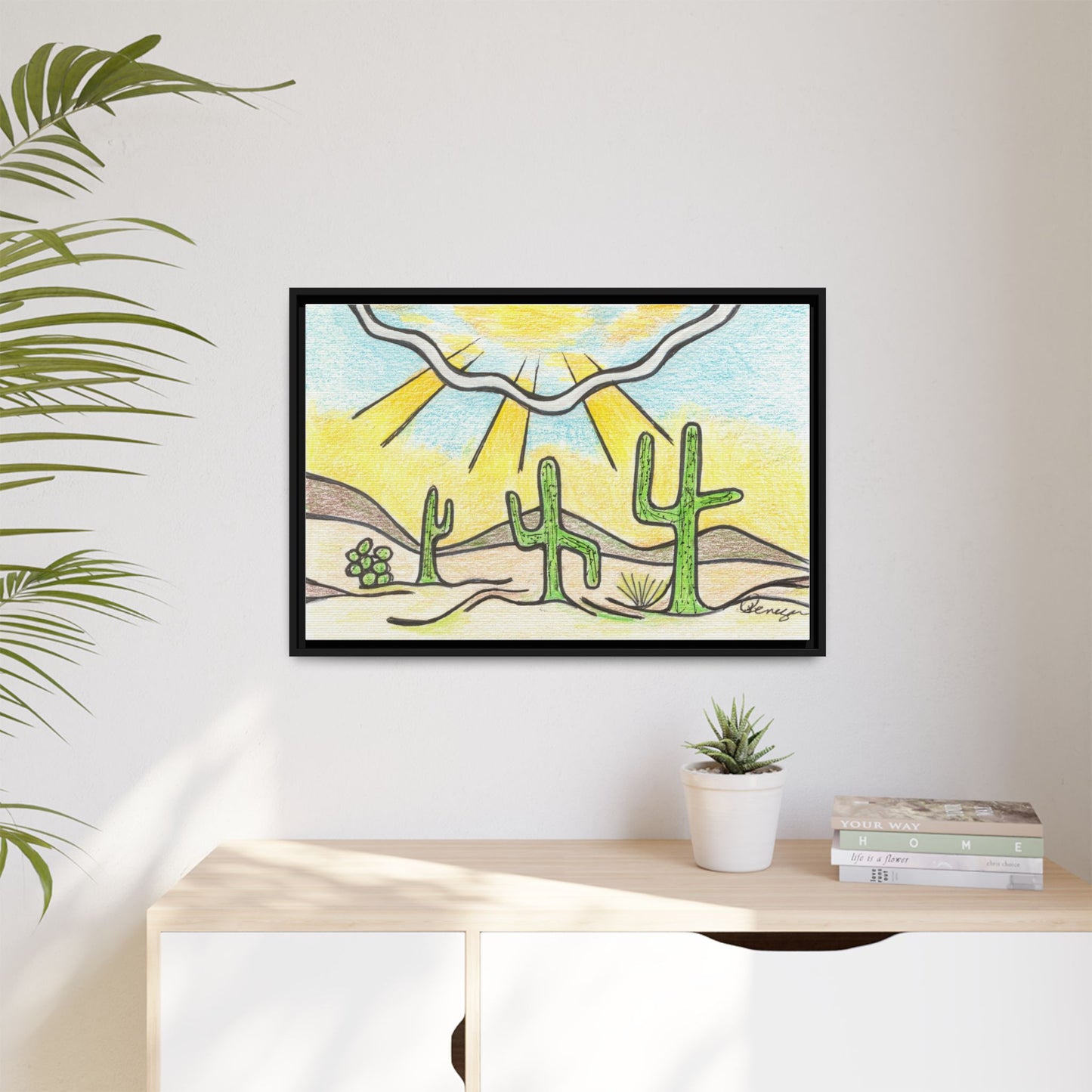 Saguaro - Archival Gallery Matte Canvas