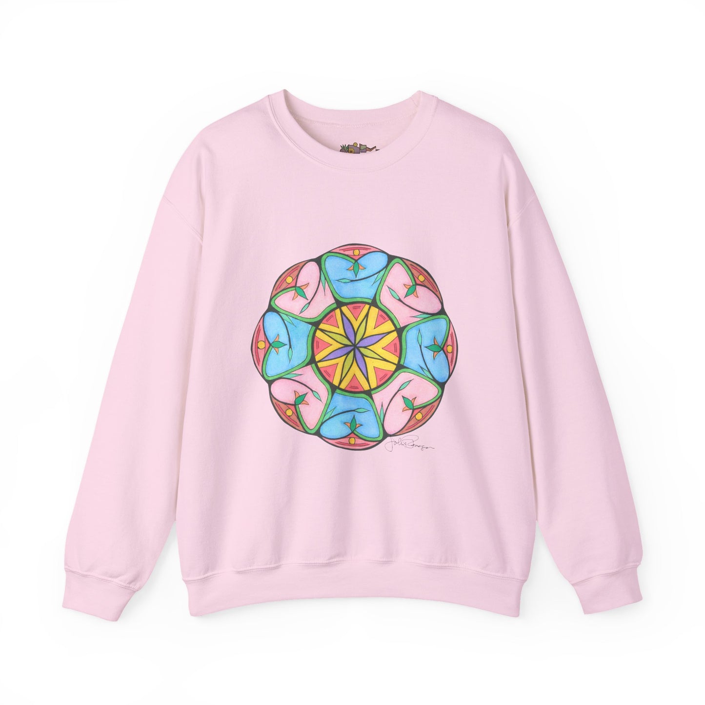 Heaven's Gate Mandala - Pullover Sweatshirt Premium Wearable Art