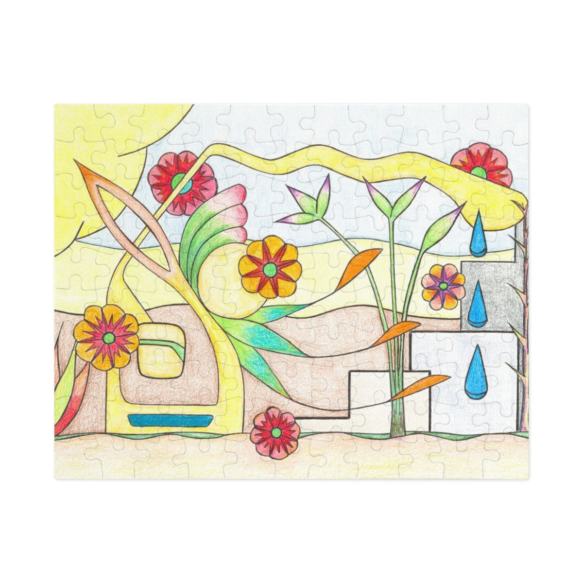 Premium Art Jigsaw Puzzle with Tin | Dancing in the Wind