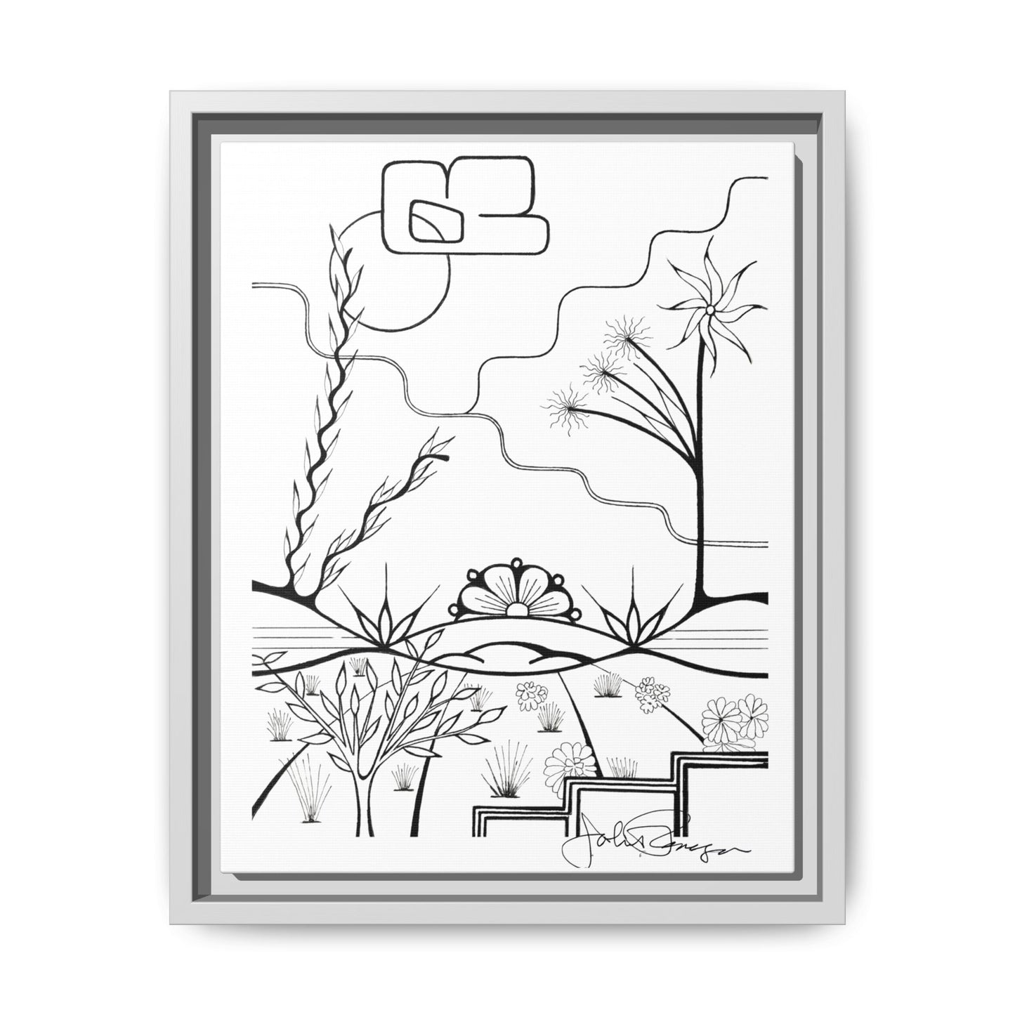 The World is Round - Archival Gallery Matte Canvas
