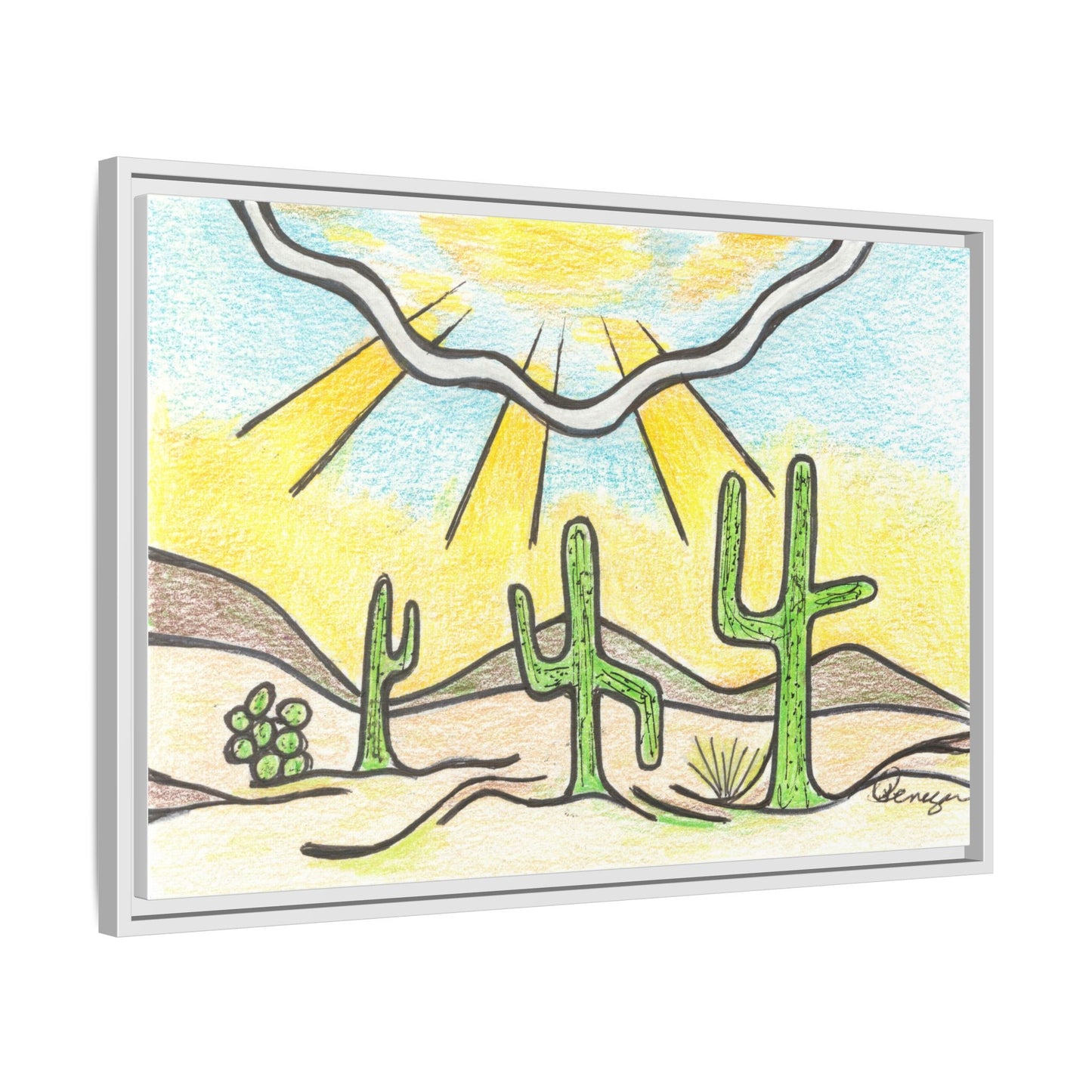Saguaro - Archival Gallery Matte Canvas