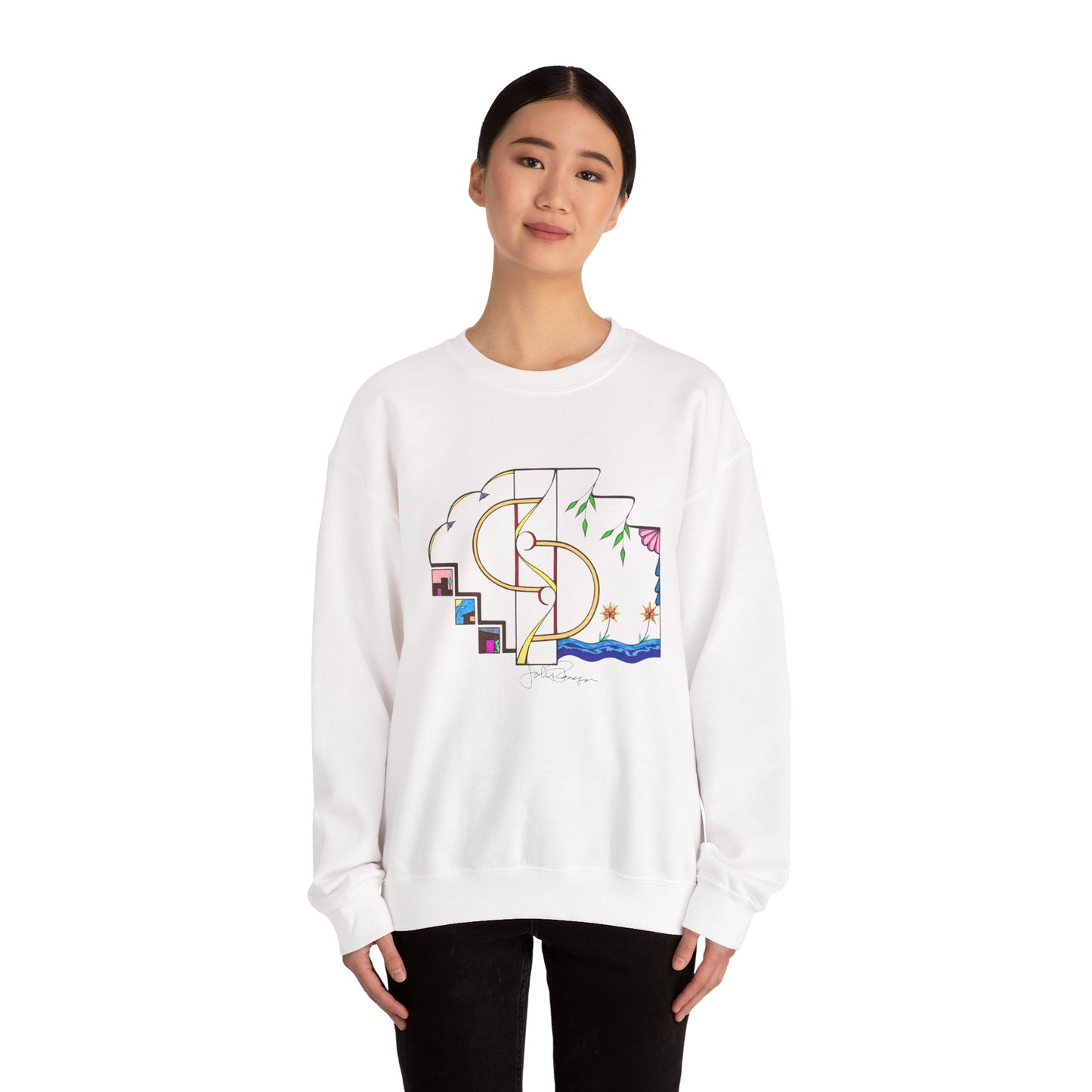 Finding Home  — Pullover Sweatshirt Premium Wearable Art