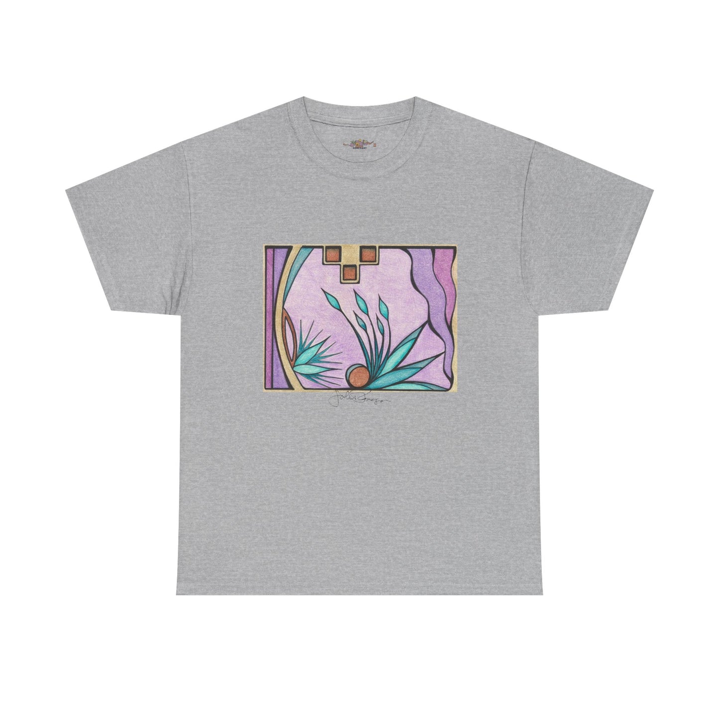 Deep Purple Visions - Short Sleeve Premium Wearable Art