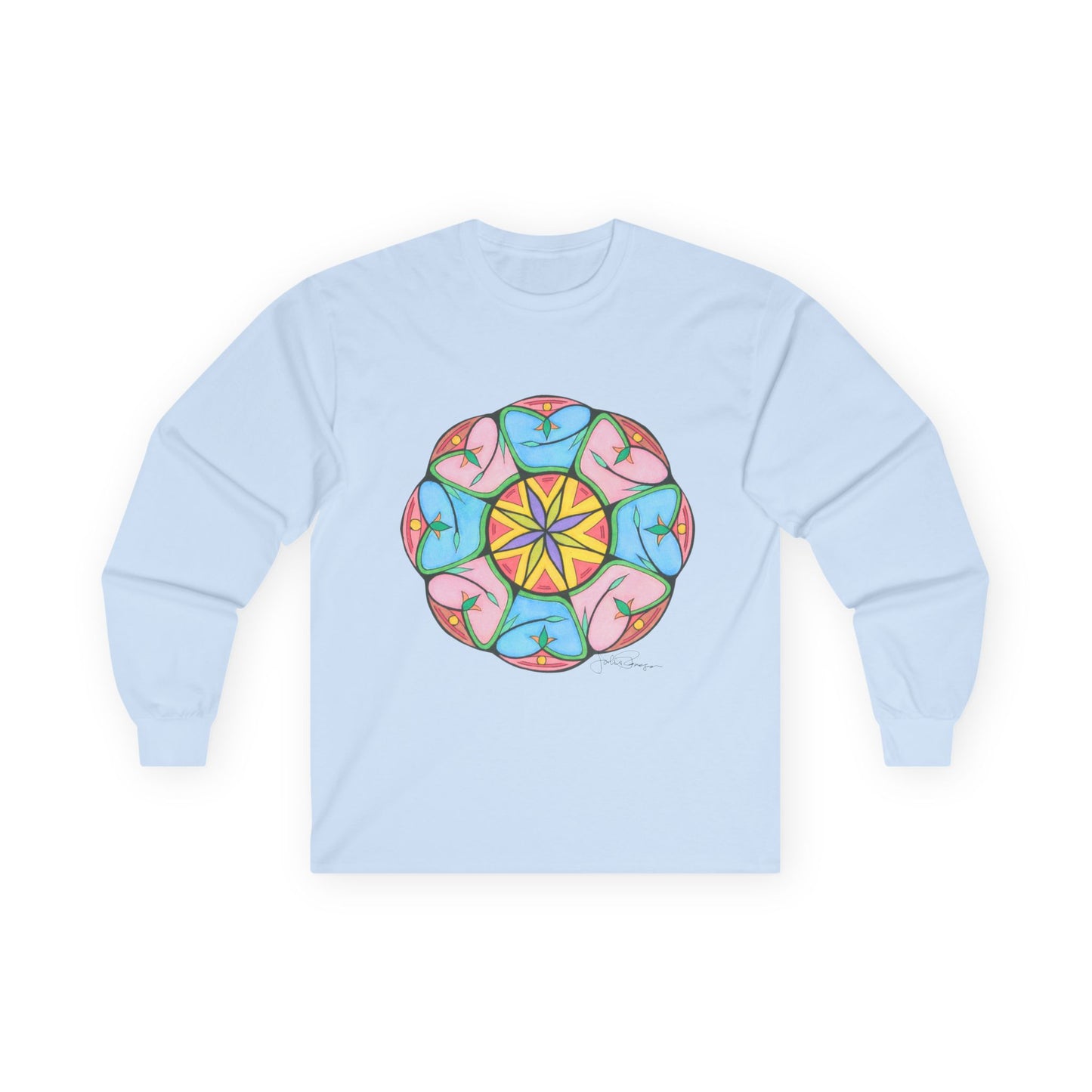 Heaven's Gate Mandala - Long Sleeve Premium Wearable Art