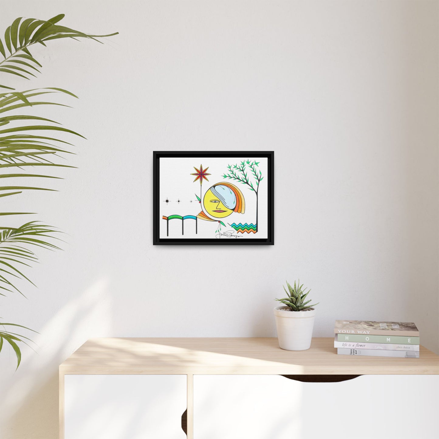Premium Gallery Framed Matte Canvas | Sol Searcher