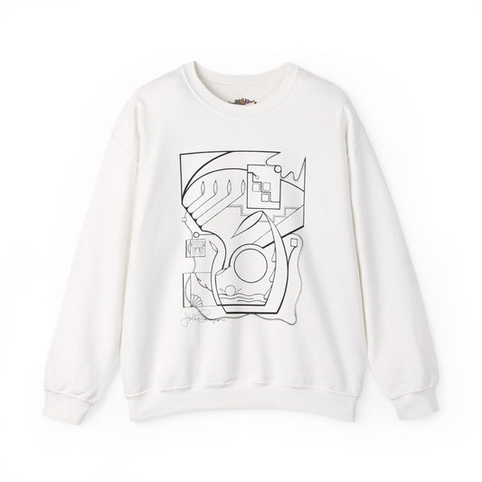 From the Heart - Pullover Sweaatshirt Premium Wearable Art