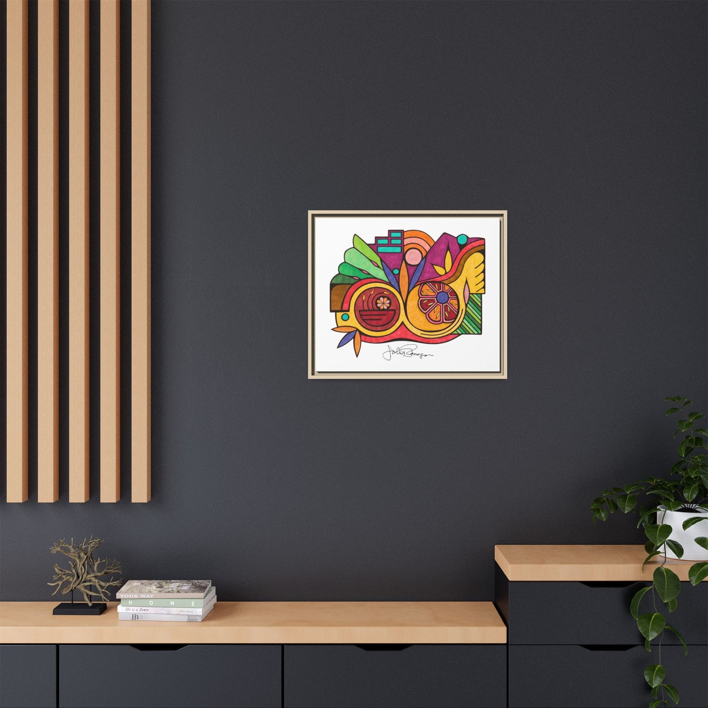Leaving the Picture - Archival Gallery Matte Canvas