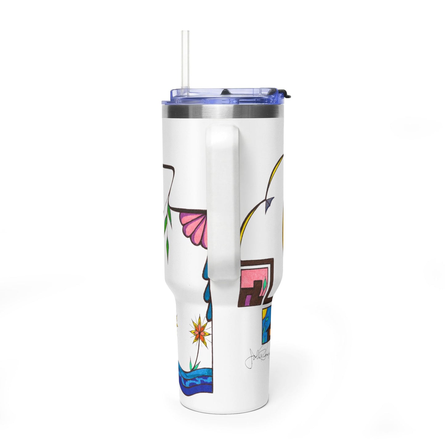 Finding Home - Wrap-Around Art Tumbler (40 oz)