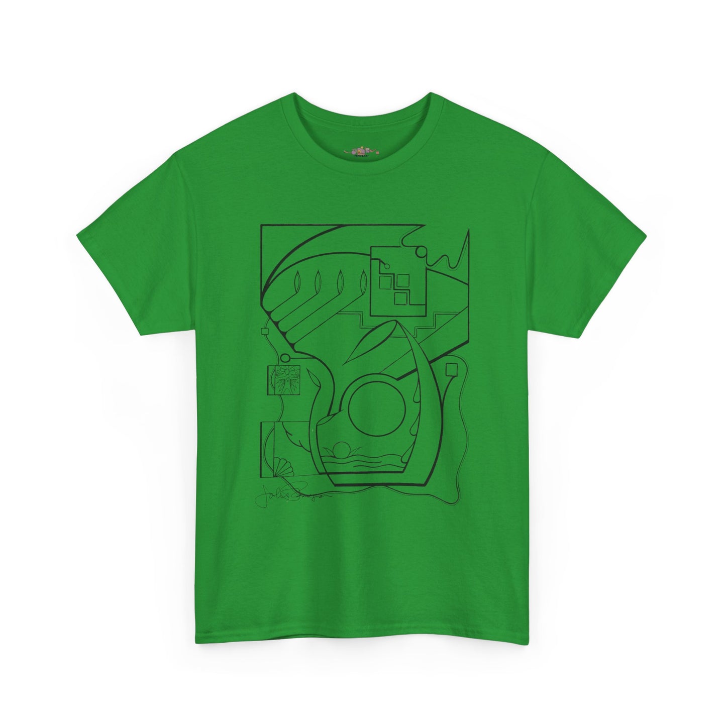 Premium Short Sleeve T-Shirt Wearable Art | From the Heart