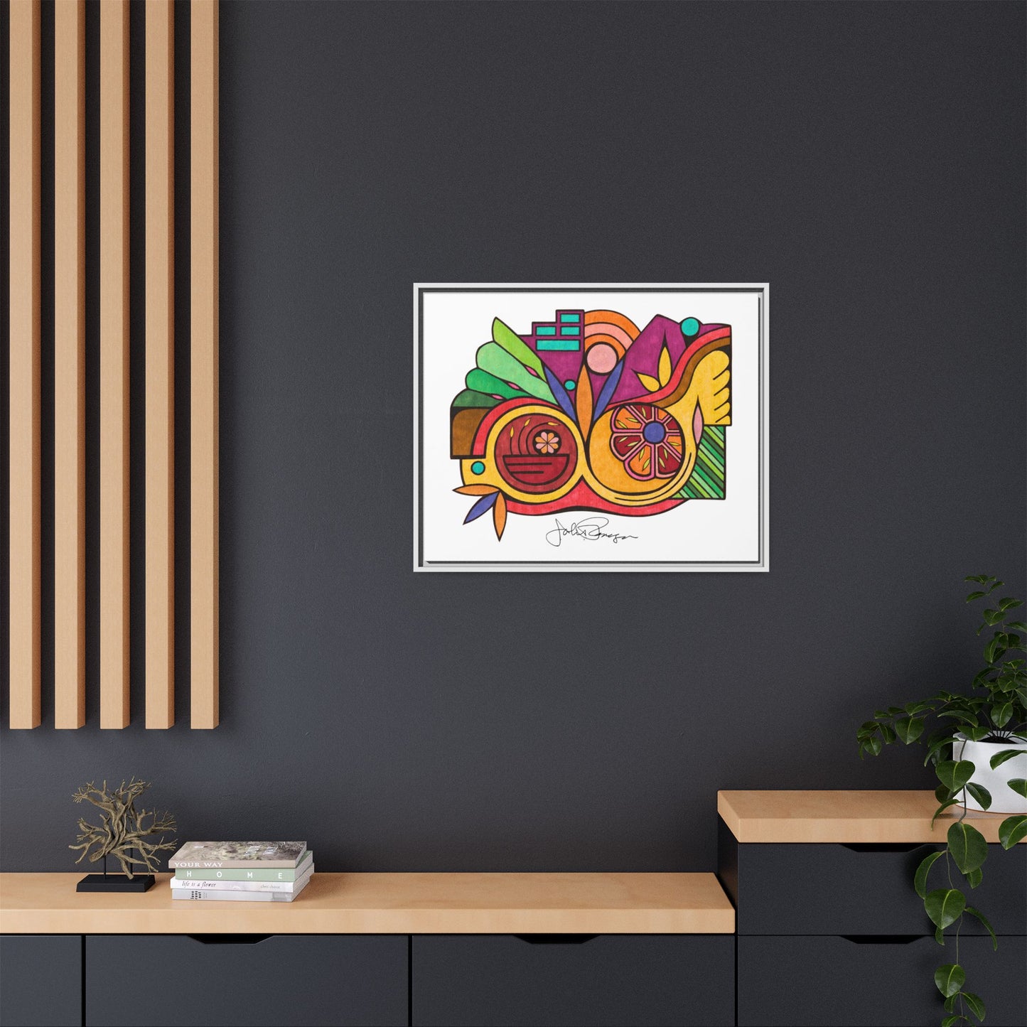 Leaving the Picture - Archival Gallery Matte Canvas