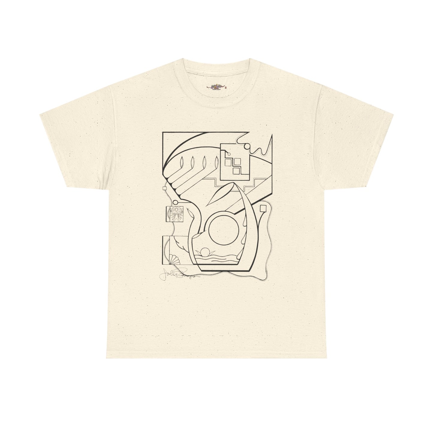 Premium Short Sleeve T-Shirt Wearable Art | From the Heart