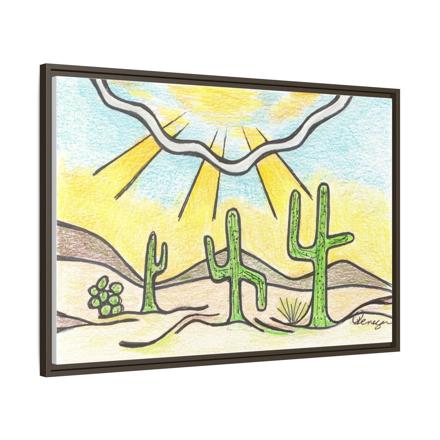Saguaro - Archival Gallery Matte Canvas