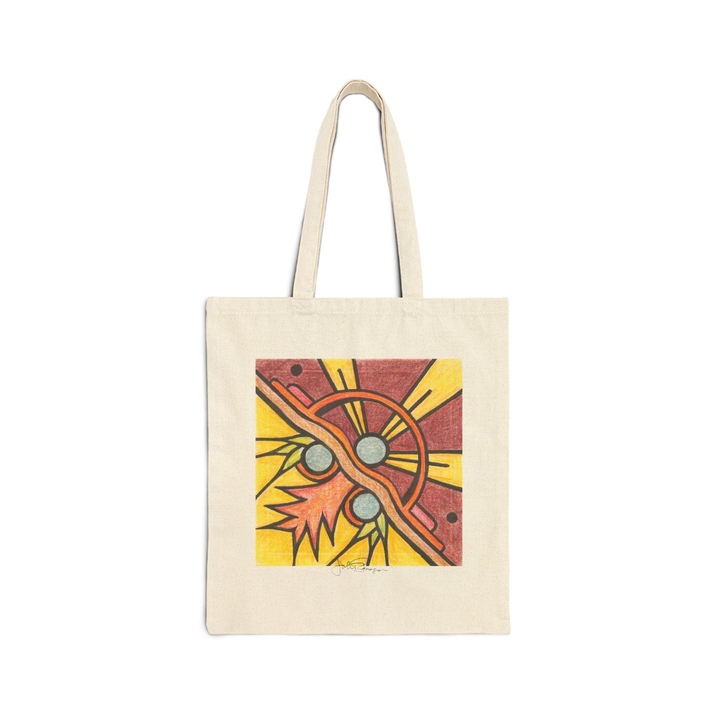 Gallery Day - Utility Canvas Art Tote