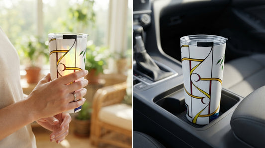 Premium Insulated Travel Tumbler (20 oz) | Finding Home