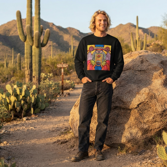 Premium Pullover Sweatshirt Wearable Art | Hands
