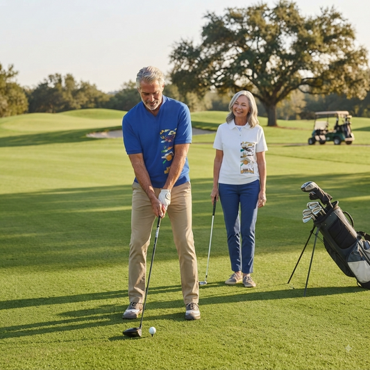 Premium Pique Polo Shirt Wearable Art | Sabino Memories