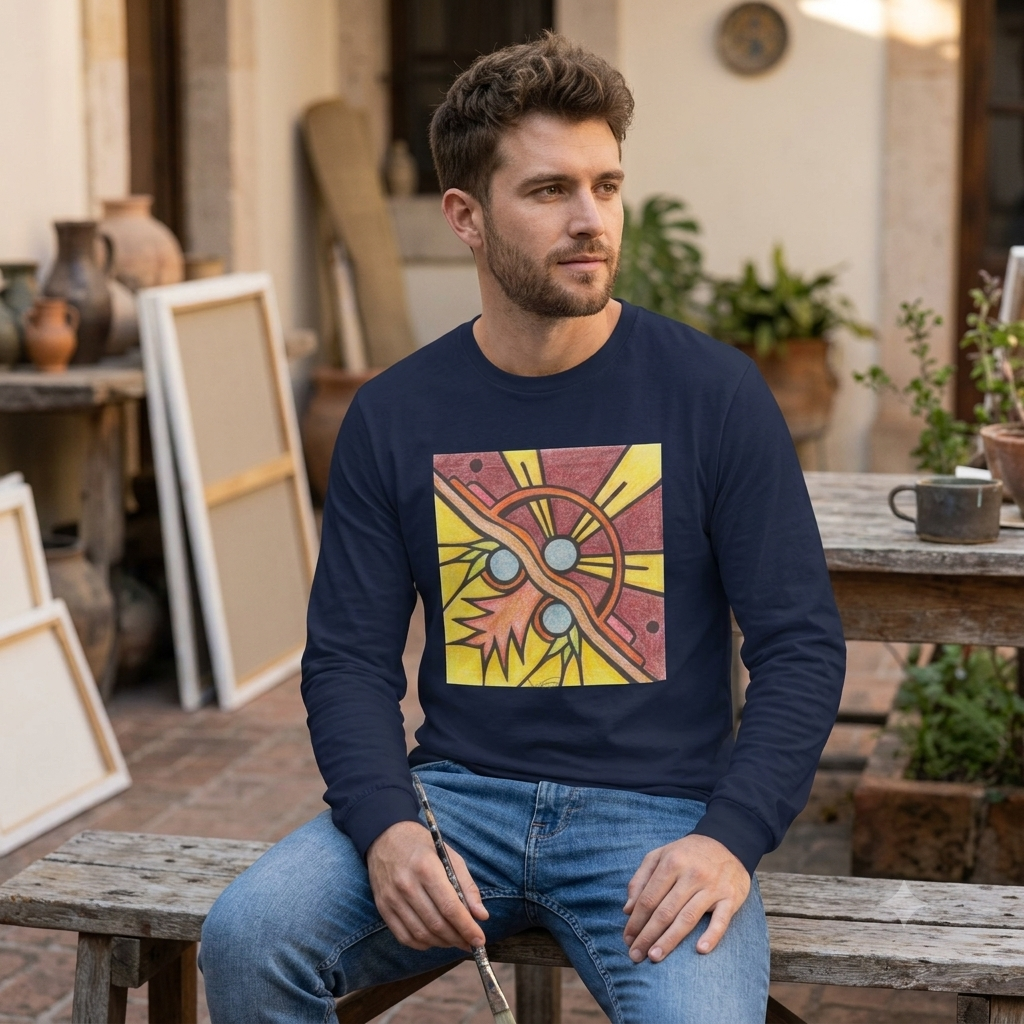 Premium Long Sleeve T-Shirt Wearable Art | Gallery Day